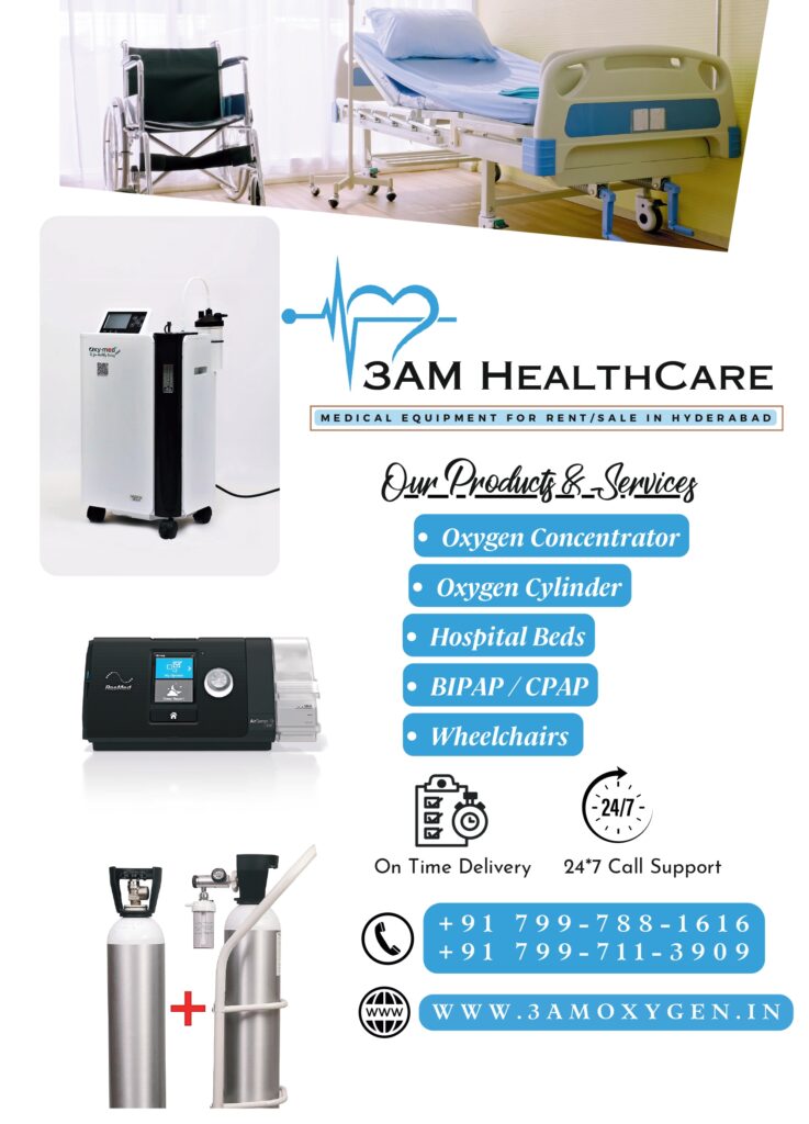 medical equipment on rent in Hyderabad