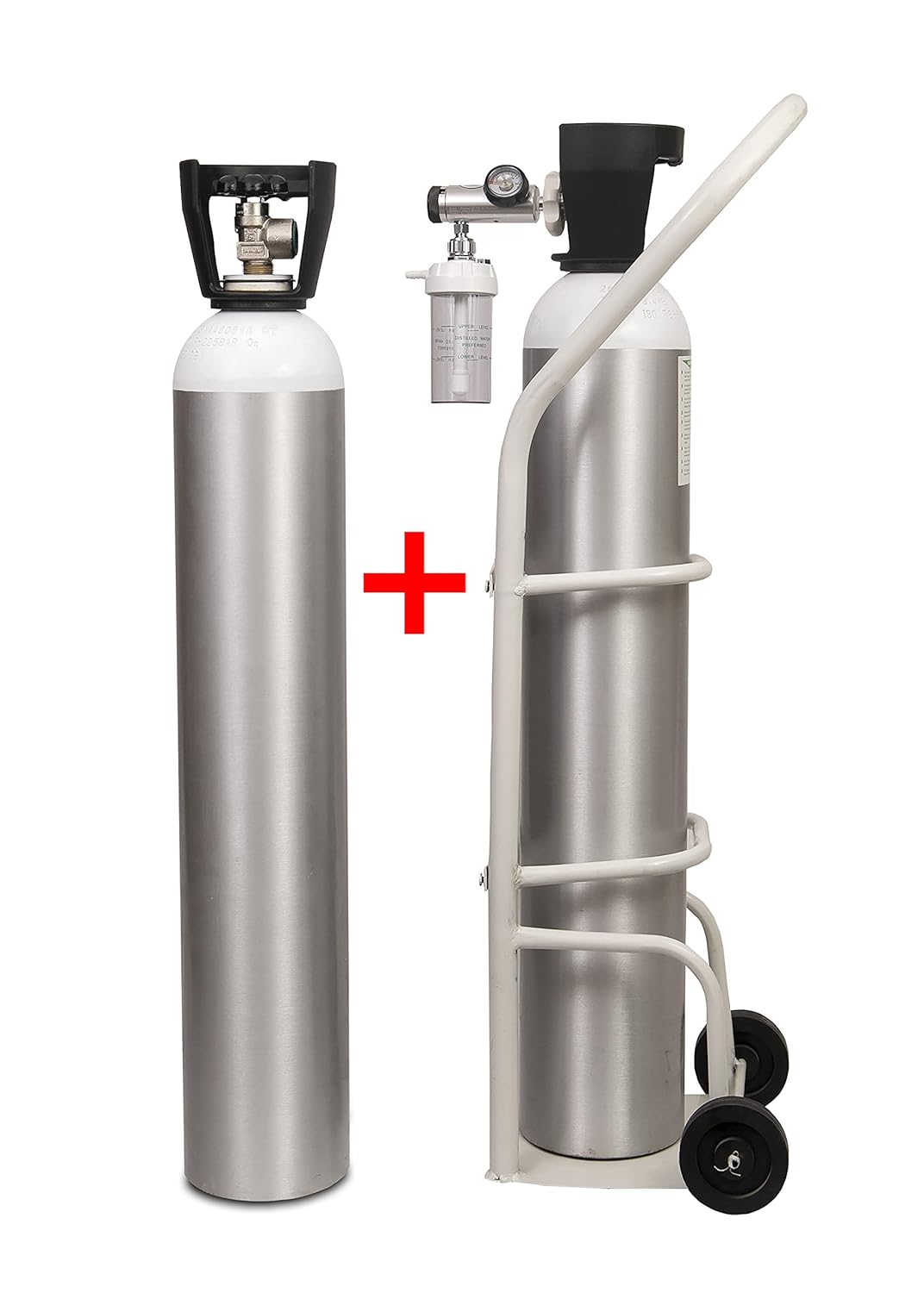 Portable Oxygen Cylinder (10.2 Liters | Aluminium)